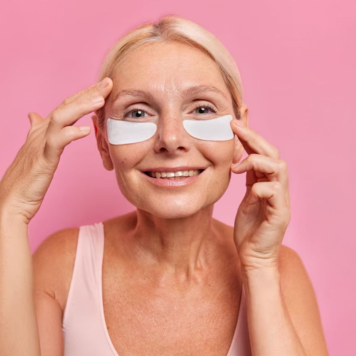 Rejuvenate with under-eye patches for glowing skin