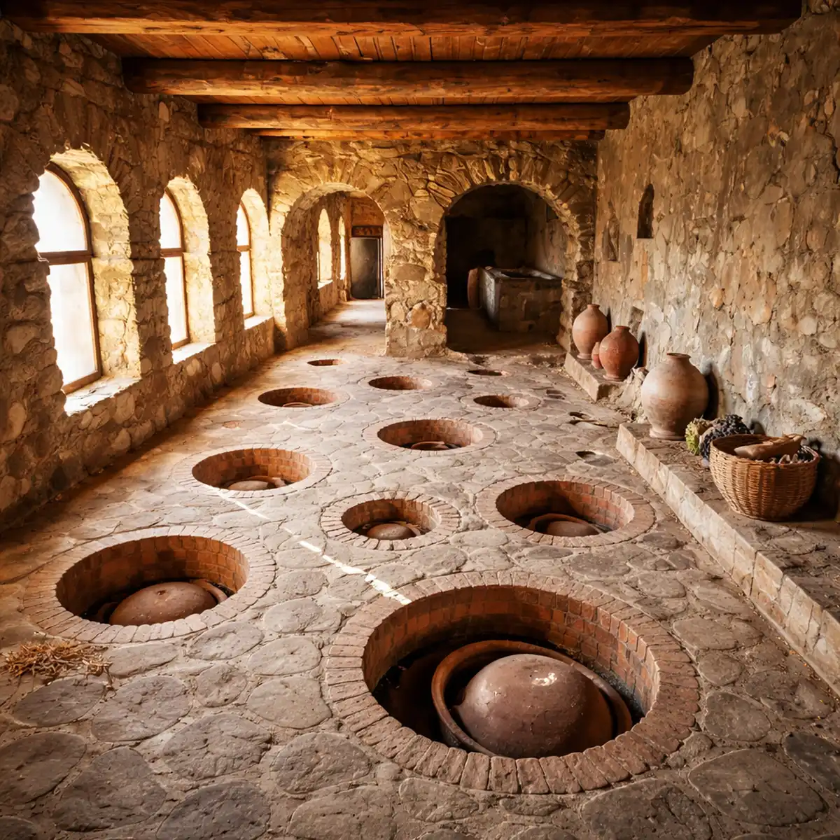 qvevri wine, Georgian wine, amber wine
