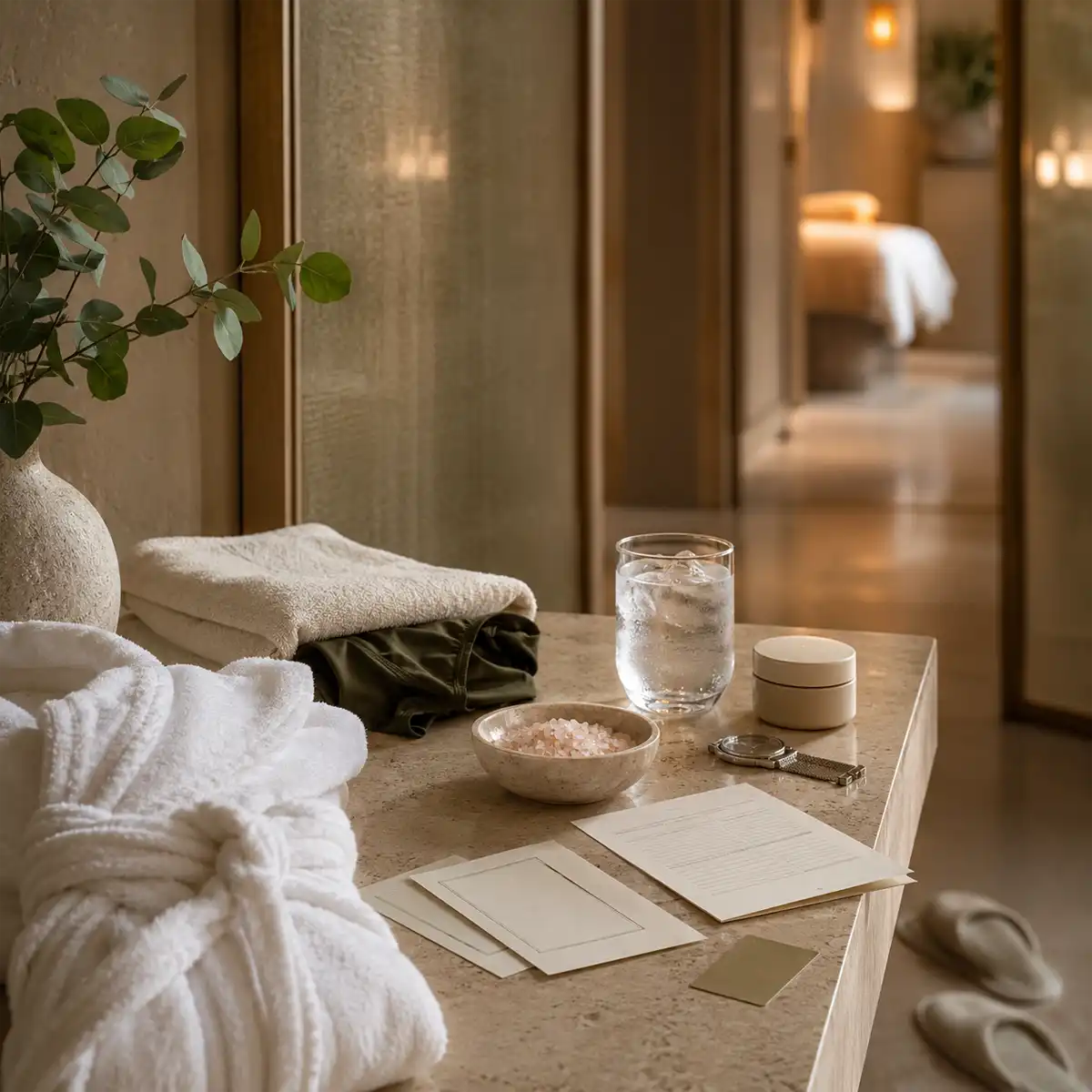 Chlorine-free heated pool at The Spa at The Landmark London, one of the finest luxury spa day Marylebone options for sensitive skin