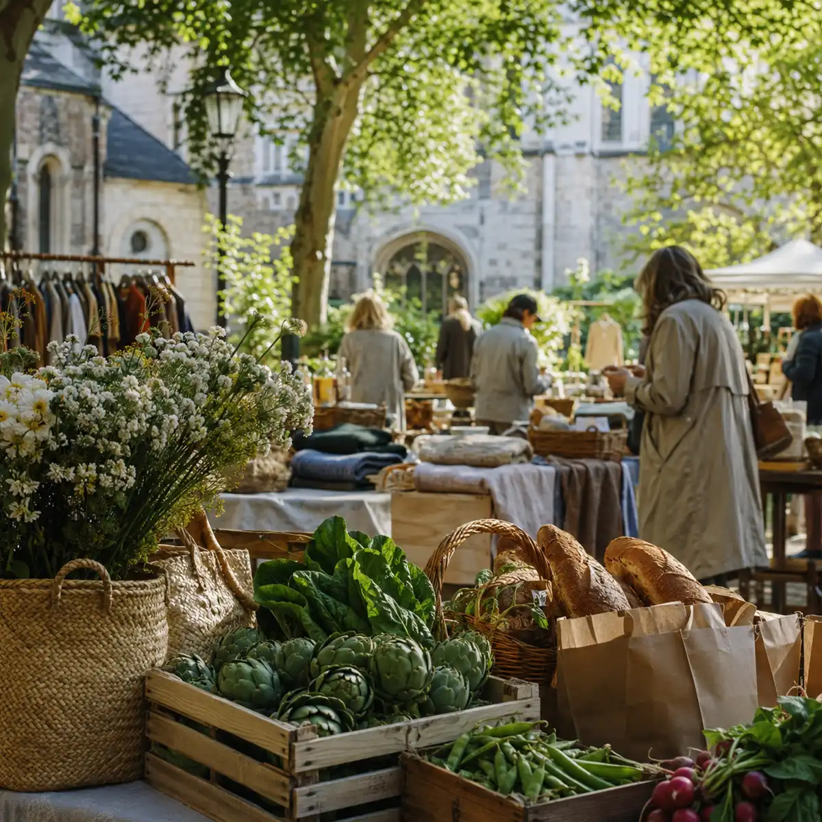 Marylebone lane independent shops Marylebone beyond the high street β a cobbled lane lined with independent shops and cafΓ©s away from the main crowds, typical of the neighbourhood's quieter side