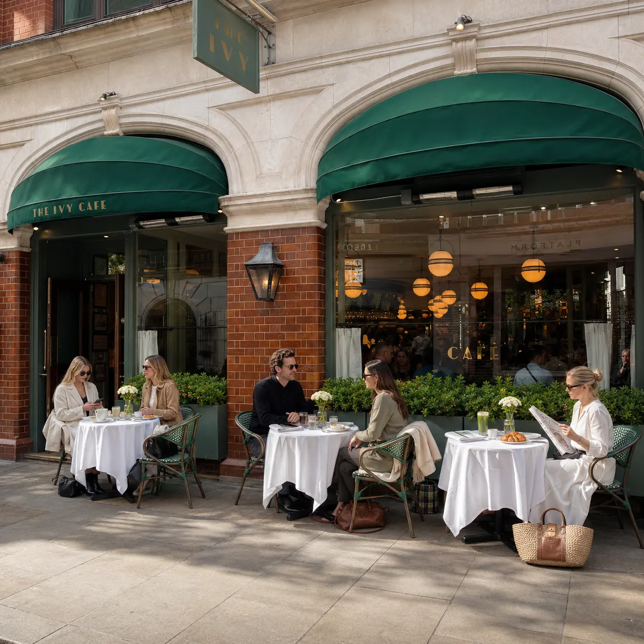 The Ivy Cafe on Marylebone Lane