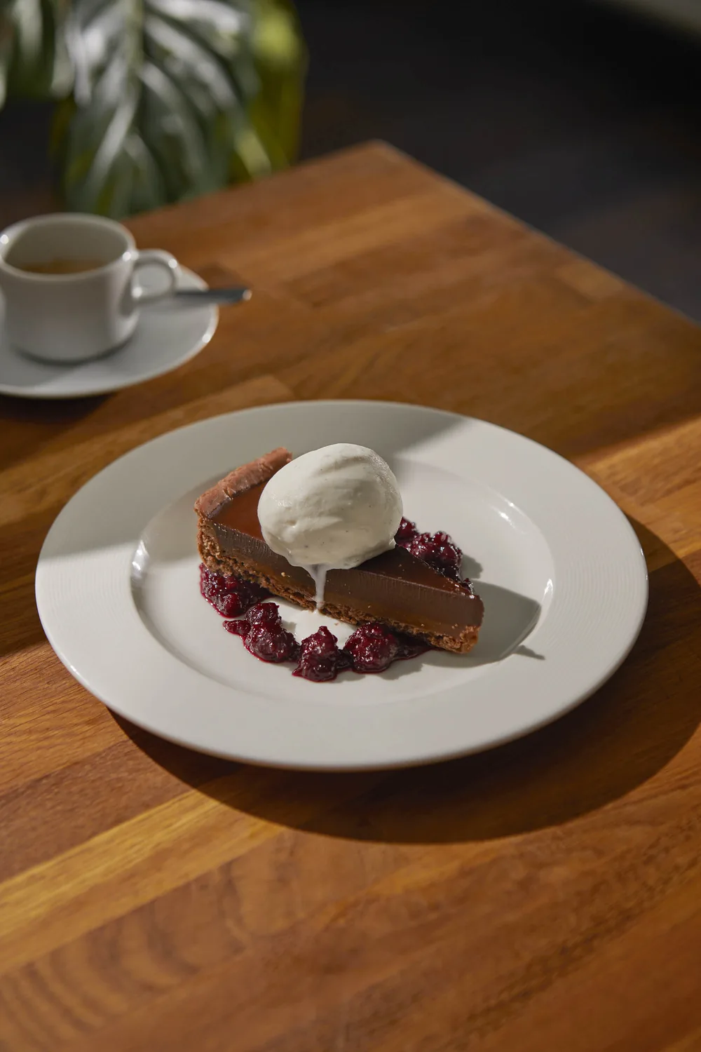 A free dessert from Côte Brasserie, the first reward in the September Stamp Club after one croissant stamp