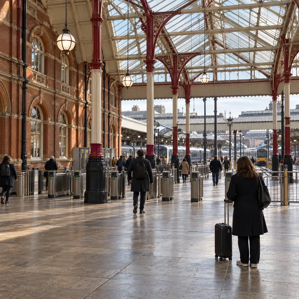 Marylebone station exterior ahead of Chiltern Railways being nationalised into public ownership in September 2026